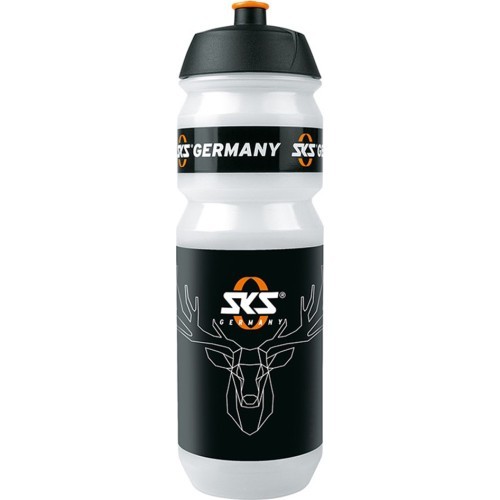 SKS water bottle 0.75l (black/white)