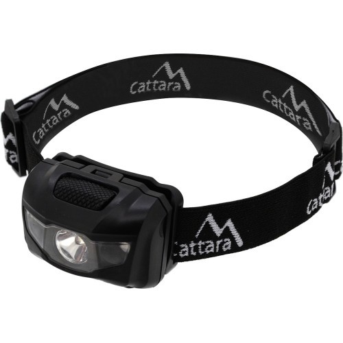 Налобный LED-фонарь Cattara, черный, 80 лм