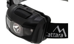 LED galvas lukturis Cattara, melns, 80 lm