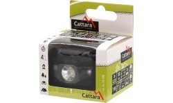 Налобный LED-фонарь Cattara, черный, 80 лм