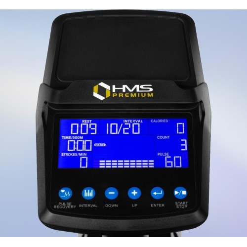 Профессиональный магнитный гребной тренажёр HMS Premium ZM1856