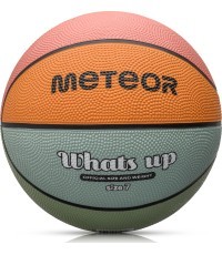 Basketbola meteors, kas ir augšā - Lightblue/orange
