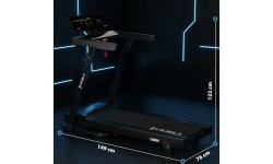 ELECTRIC TREADMILL BLUETOOTH COMPATIBLE WITH TRAINING APPS BE5872N HMS