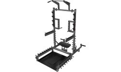 Komerciāls daudzfunkcionāls statīvs ar svarcelšanas un hip thrust platformu SMP01 HMS