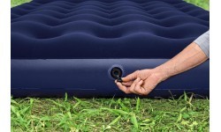 Velvet Mattress with Pump 191/137/28cm BESTWAY