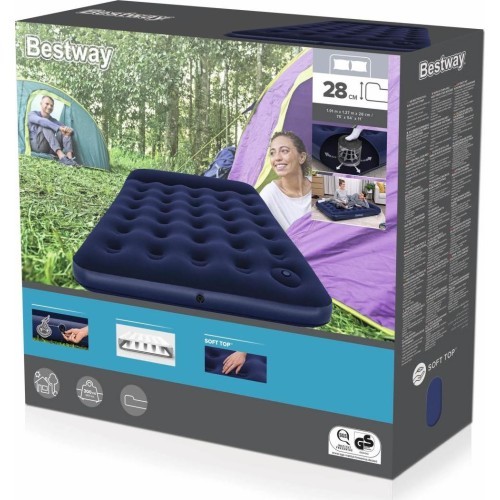 Piepūšams matracis ar pumpi BESTWAY 191/137/28cm