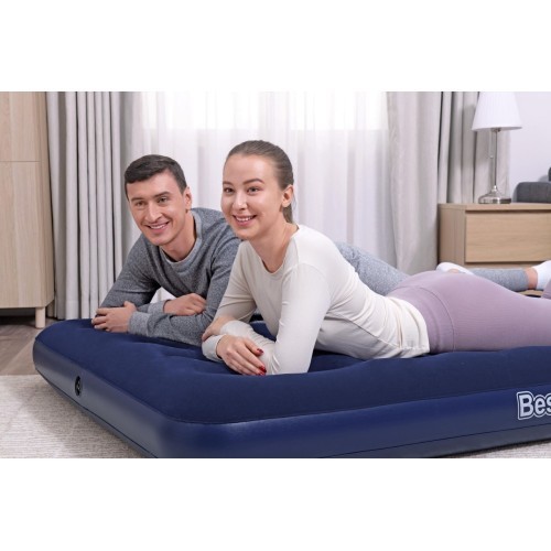 Piepūšams velūra matracis Bestway 191/137/22 cm