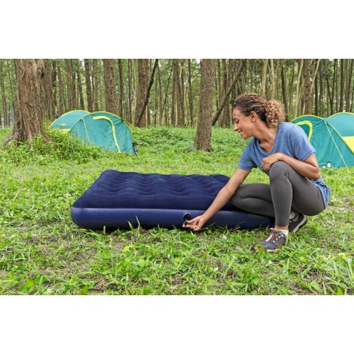 Piepūšams velūra matracis Bestway 191/137/22 cm
