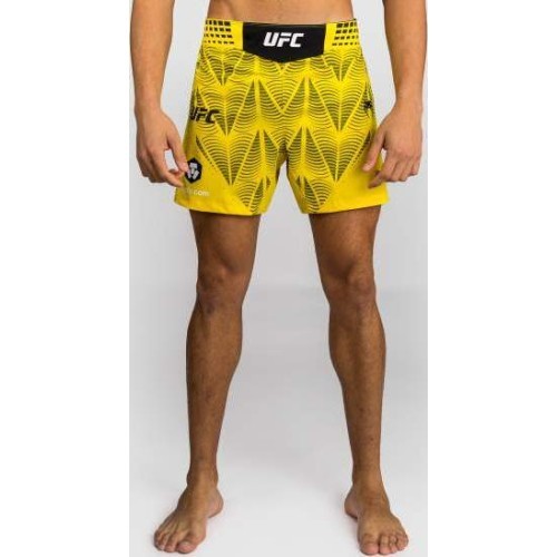Vīriešu UFC Zenith by Venum dzelteni Authentic Fight Night MMA šorti