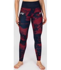 Женские легинсы UFC Zenith by Venum Authentic Fight Week, бордовые