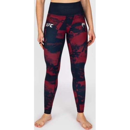 Женские легинсы UFC Zenith by Venum Authentic Fight Week, бордовые
