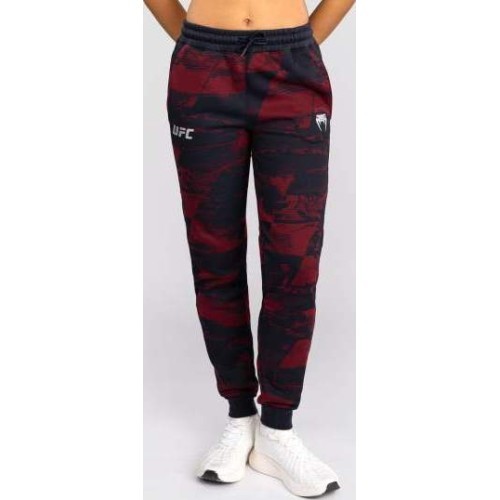 Women's UFC Zenith by Venum Burgundy Authentic Fight Week Pant