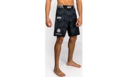 Men's UFC Zenith by Venum Black Authentic Fight Night Long Fit Fight Short