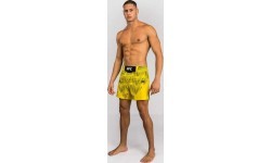 Men's UFC Zenith by Venum Yellow Authentic Fight Night Short Fit Fight Short