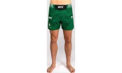 Vīriešu UFC Zenith by Venum zaļie cīņas šorti