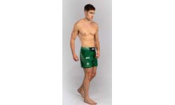 Vīriešu UFC Zenith by Venum zaļie cīņas šorti