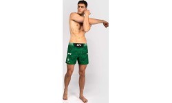 Men's UFC Zenith by Venum Green Authentic Fight Night Short Fit Fight Short