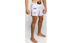 Vīriešu UFC Zenith by Venum White Authentic Fight Night MMA šorti