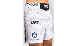 Men's UFC Zenith by Venum White Authentic Fight Night Short Fit Fight Short