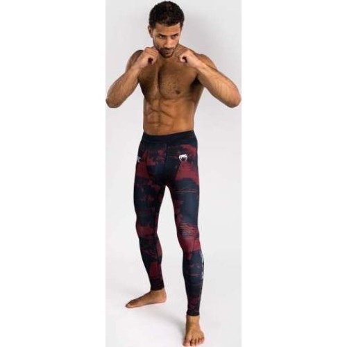 Мужские тайтсы UFC Zenith by Venum Fight Week, бордовые