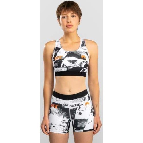 Women's UFC Zenith by Venum White Authentic Fight Week Sports Bra