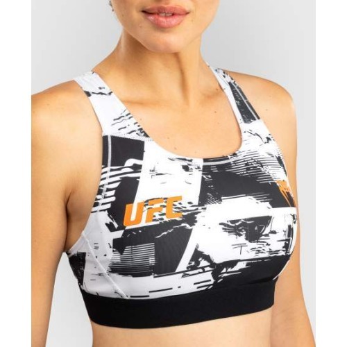 Женский спортивный бюстгальтер UFC Zenith by Venum Authentic Fight Week, белый