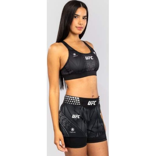 Sieviešu sporta krūšturis UFC Zenith by Venum Authentic Fight Night, melns