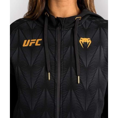 Женская толстовка с капюшоном UFC Zenith by Venum Replica Champion на молнии