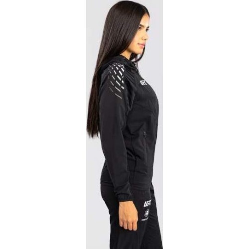 Women's UFC Zenith by Venum Black Authentic Fight Night Walkout Hoodie