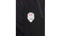 Sieviešu UFC Zenith by Venum melns cīņas vakara džemperis ar kapuci