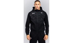 Мужская толстовка с капюшоном на молнии UFC Zenith by Venum Replica, чёрная