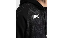 Vīriešu UFC Zenith by Venum Replica melns džemperis ar kapuci