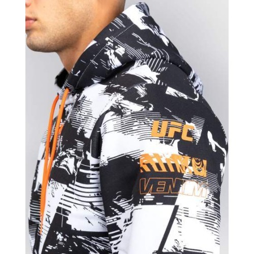 Мужская толстовка с капюшоном UFC Zenith by Venum Authentic Fight Week, белая
