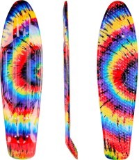 Mini skrituļdēlis 58x15 cm Worker Ecidy - Rainbow Whirl