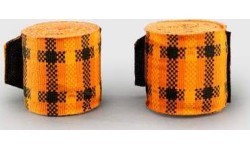 Боксёрские бинты Venum Tartan, тыквенный