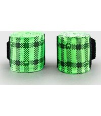 Боксёрские бинты Venum Tartan – неоновый зелёный