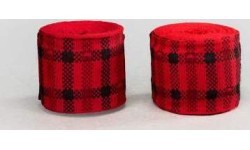 Venum Tartan boksa bintes, sarkanas