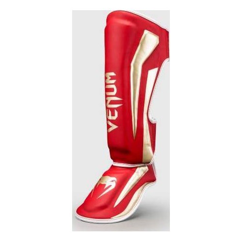 Защита голени Venum Elite, красная