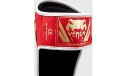 Venum Elite Shin Guards - Red