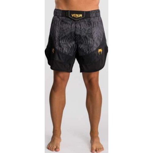Venum x Chimaev MMA šorti, melni/pelēki