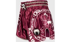 Venum x Rajadamnern Muay Thai šorti - bordo