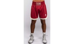 Venum Classic Boxing Shorts – Ruby Red/Ivory