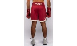 Venum Classic boksa šorti – rubīnsarkani/ziloņkaula