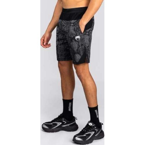 Venum G-Fit Scales Training Shorts - Black/ Charcoal Grey