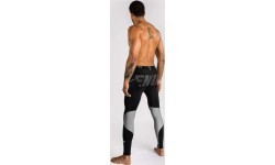 Venum Adrenaline Spats - Black/Silver Grey