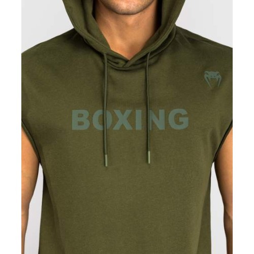 Venum Boxing VT bezpiedurkņu jaka ar kapuci, militāri zaļa