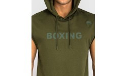 Venum Boxing VT bezpiedurkņu jaka ar kapuci, militāri zaļa