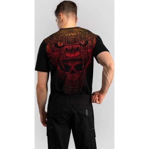 Футболка Venum Quetzal Fury - Black/Fury Red/Tangerine