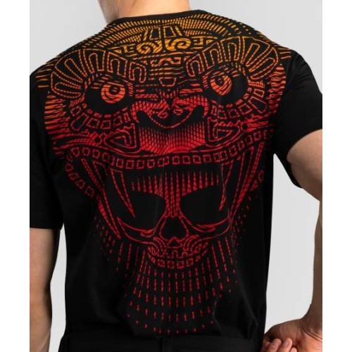 Футболка Venum Quetzal Fury - Black/Fury Red/Tangerine