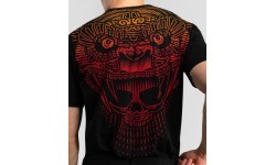 Venum Quetzal Fury krekls - Black/Fury Red/Tangerine